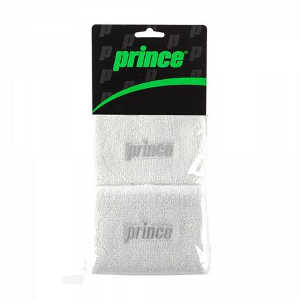 Muñequeras Prince blancas