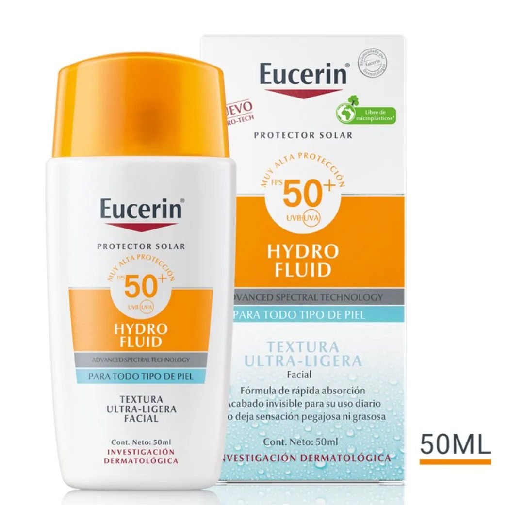 Protector Solar Eucerin Hydro Fluid 50+ 50 Ml_0000s_0000s_0000_Capa 1